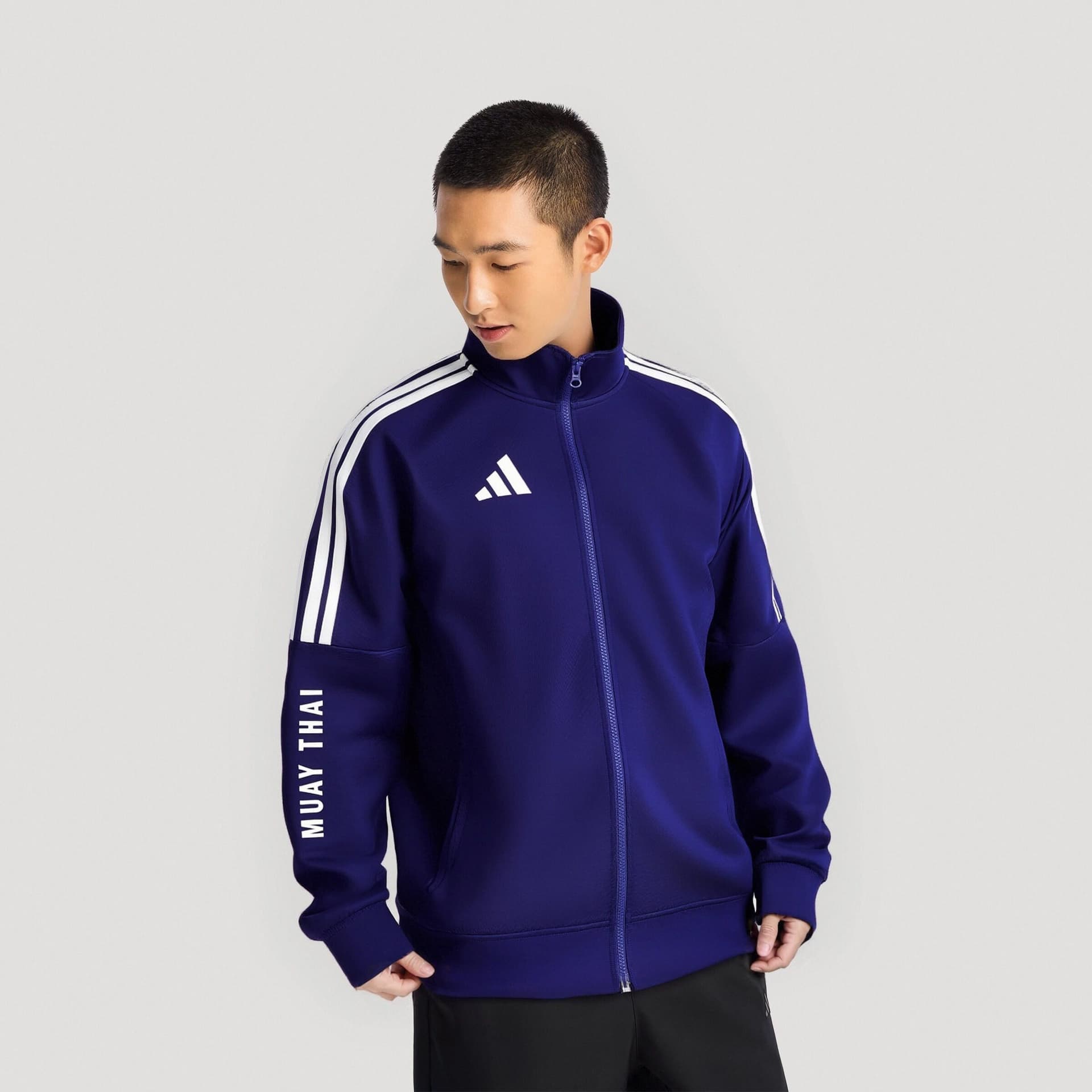 Куртка Adidas 3 Stripes Куртки Пальто Унисекс - изображение 3
