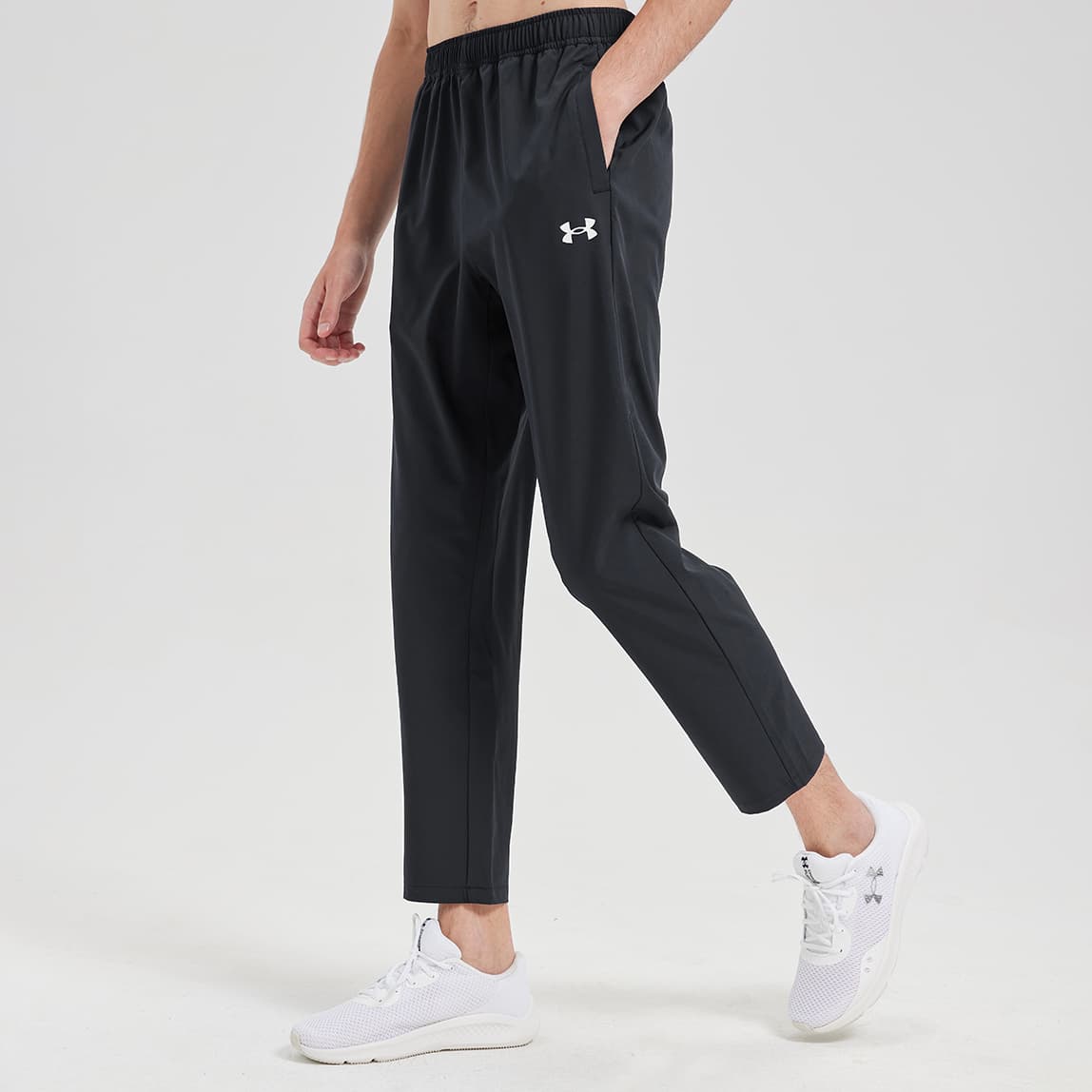 Штаны Under Armour Under Armour Вязаные тренировочные брюки мужские черные - изображение 7