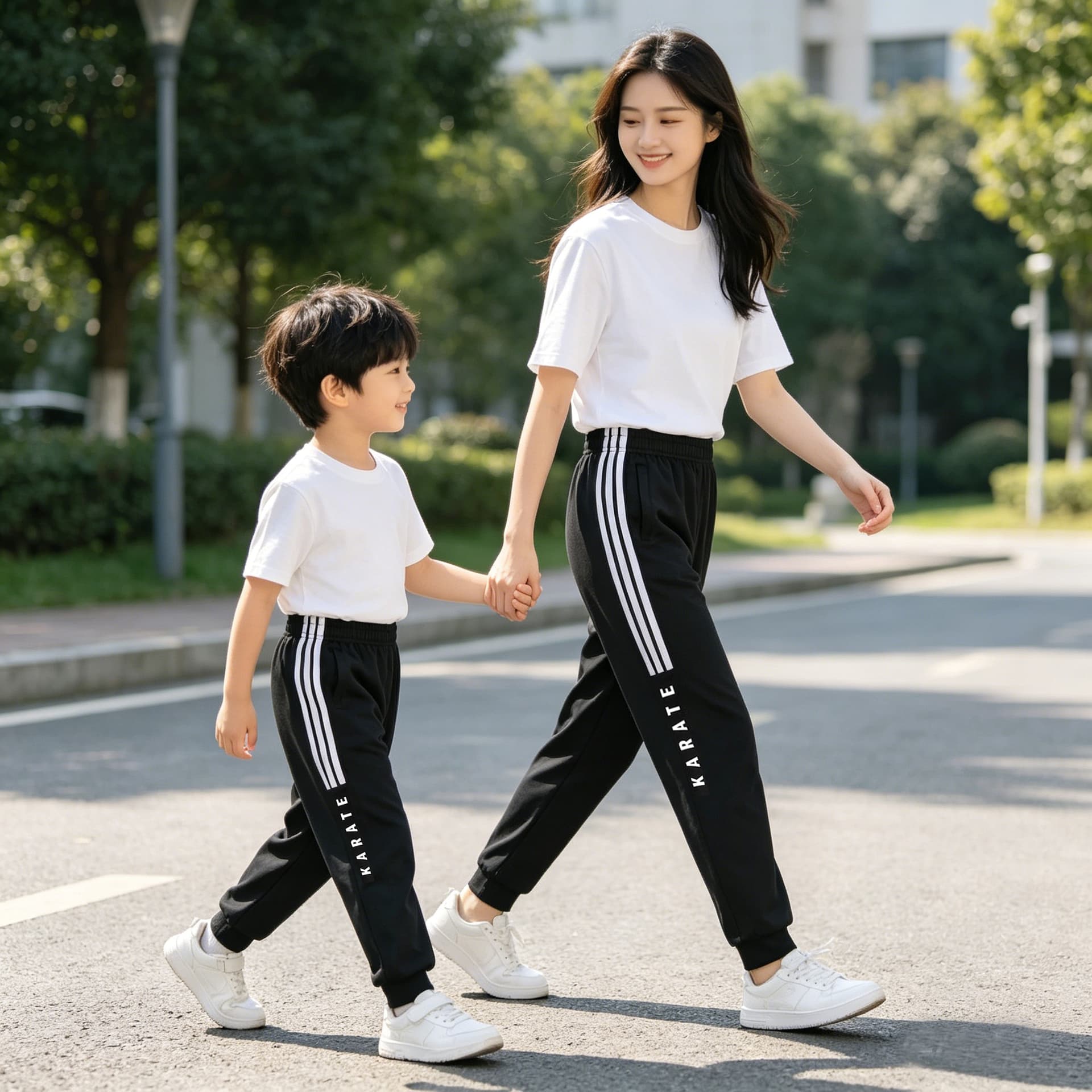 Adidas TR30P1R2K BW Детские тренировочные штаны - изображение 2