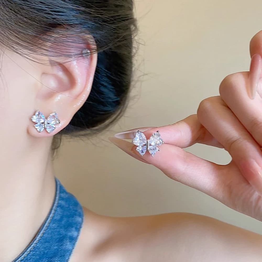 Серьги Asia Star Сплав Серьги-гвоздики Женские - изображение 2