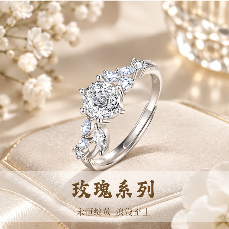 Кольцо Asia Star Сплав Кольца Женские - изображение 3