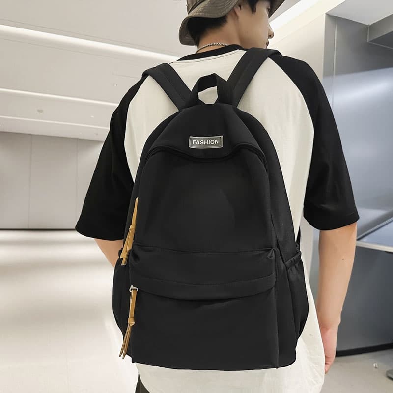 Рюкзак KAMLUI Nylon Backpack Black - изображение 8