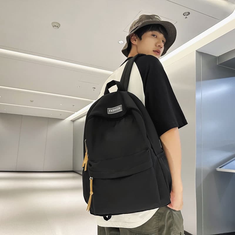 Рюкзак KAMLUI Nylon Backpack Black - изображение 10