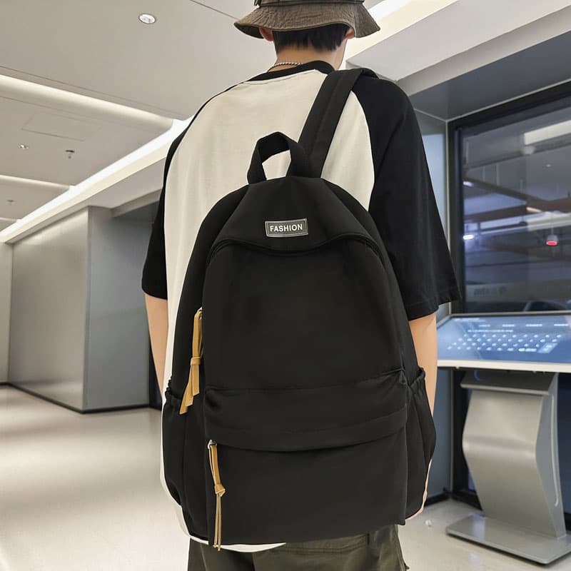 Рюкзак KAMLUI Nylon Backpack Black - изображение 2