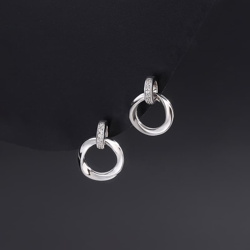 Серьги ins S999 - изображение 3