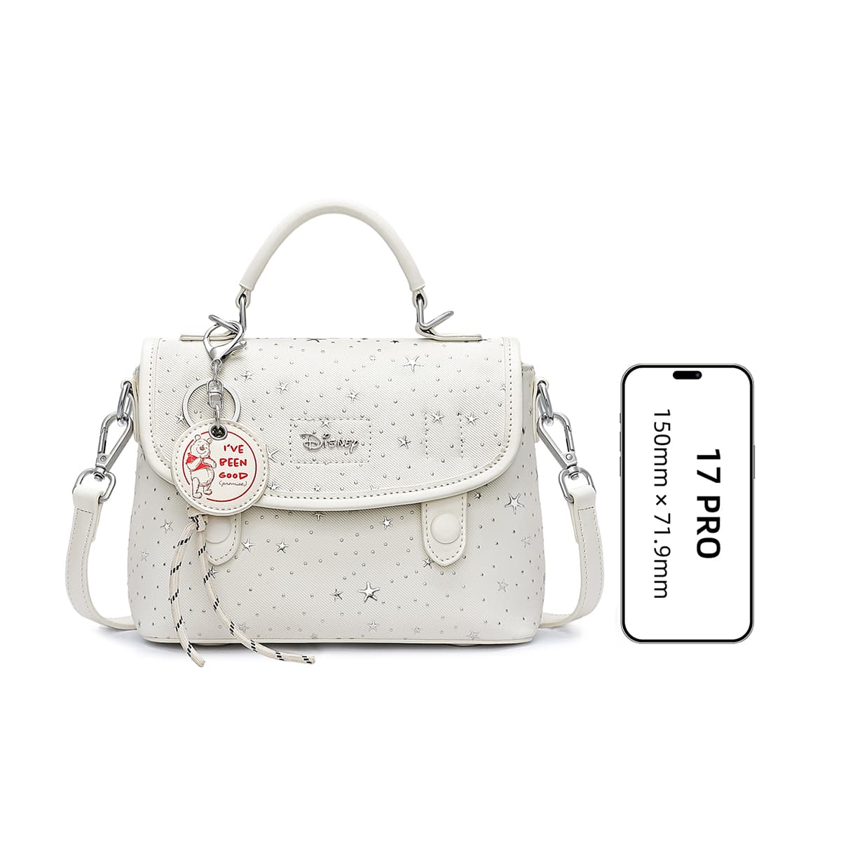 Сумка Disney Winnie The Pooh Collection Ткань Одно плечо Сумки Women's White - изображение 7