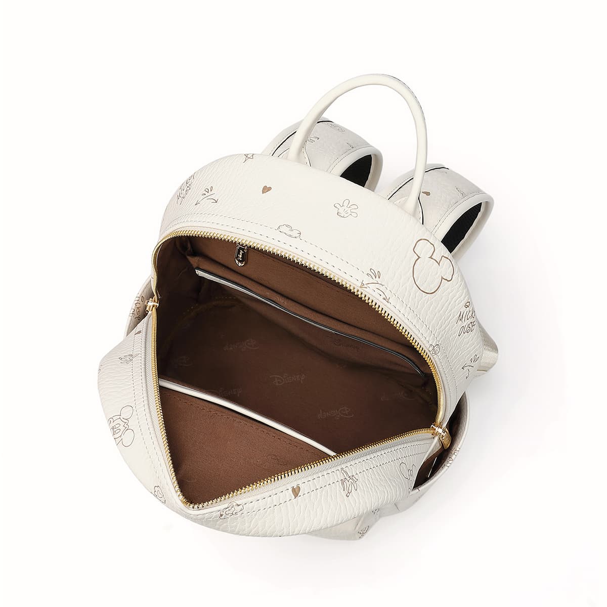 Рюкзак DISNEY MICKEY MOUSE Синтетическая кожа Рюкзак Стандартный (Стандартный) Женский Розовый Экрю - изображение 11
