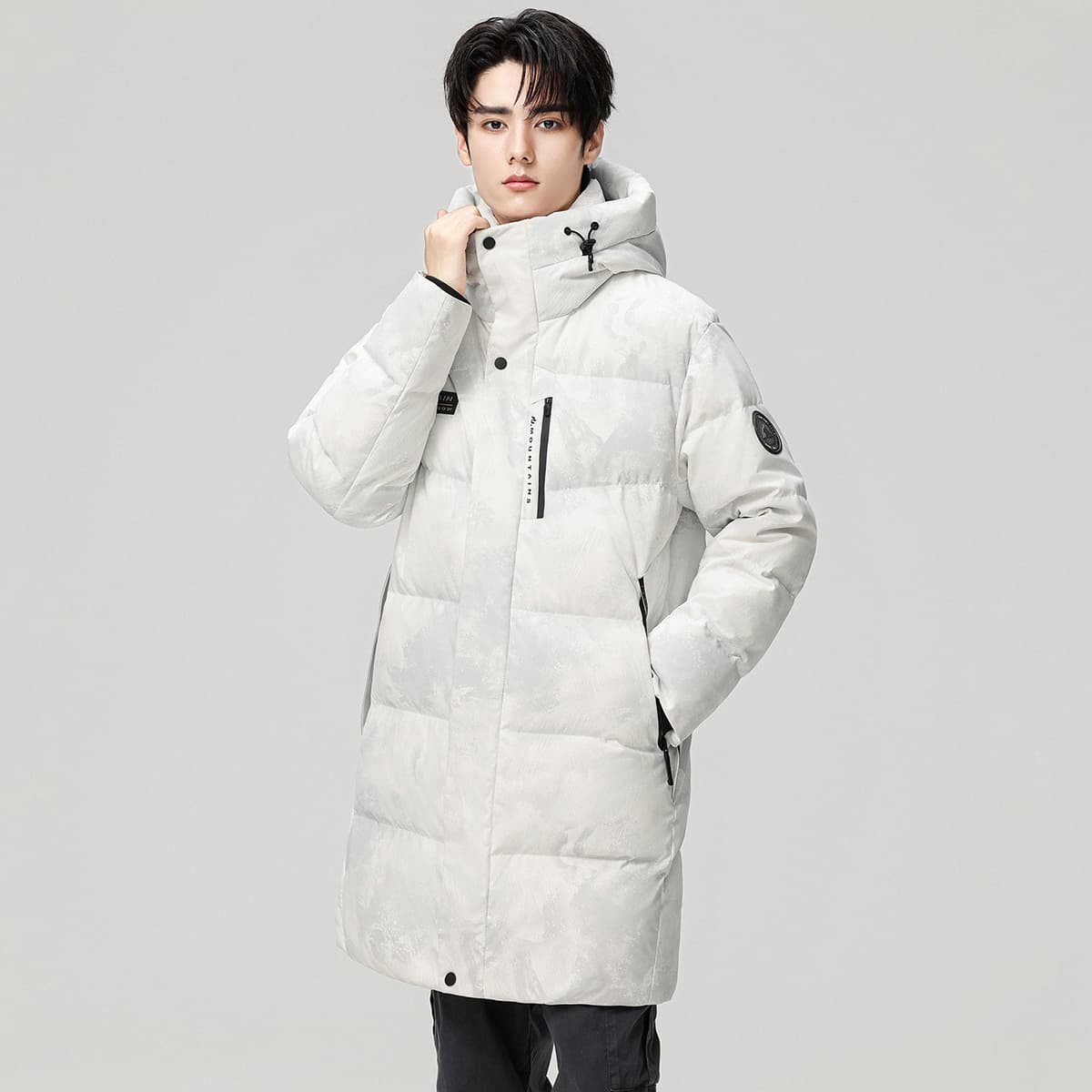 Зимняя куртка SNOW FLYING Wind and Snow Collection Пуховик Унисекс - изображение 10