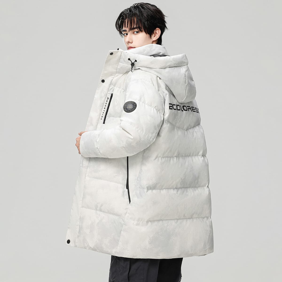 Зимняя куртка SNOW FLYING Wind and Snow Collection Пуховик Унисекс - изображение 11