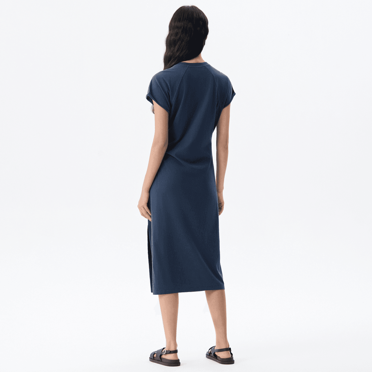 Платье GAP Короткий Sleeved Платье Женские - изображение 11