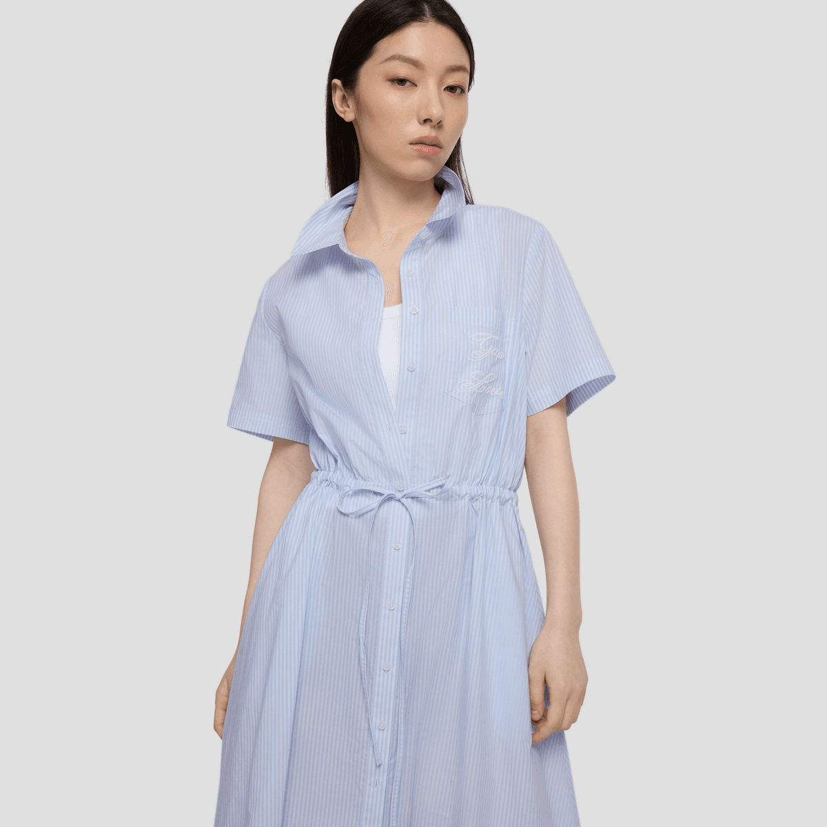 Платье GAP Короткий Sleeved Платье Женские - изображение 2