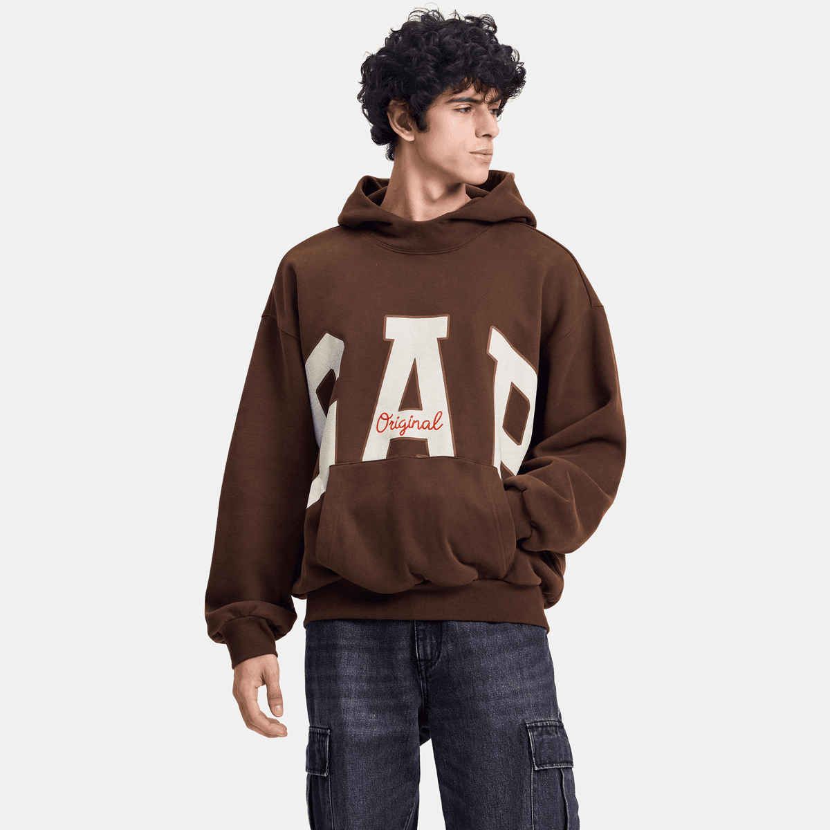 Худи GAP Hoodie Grey - изображение 3