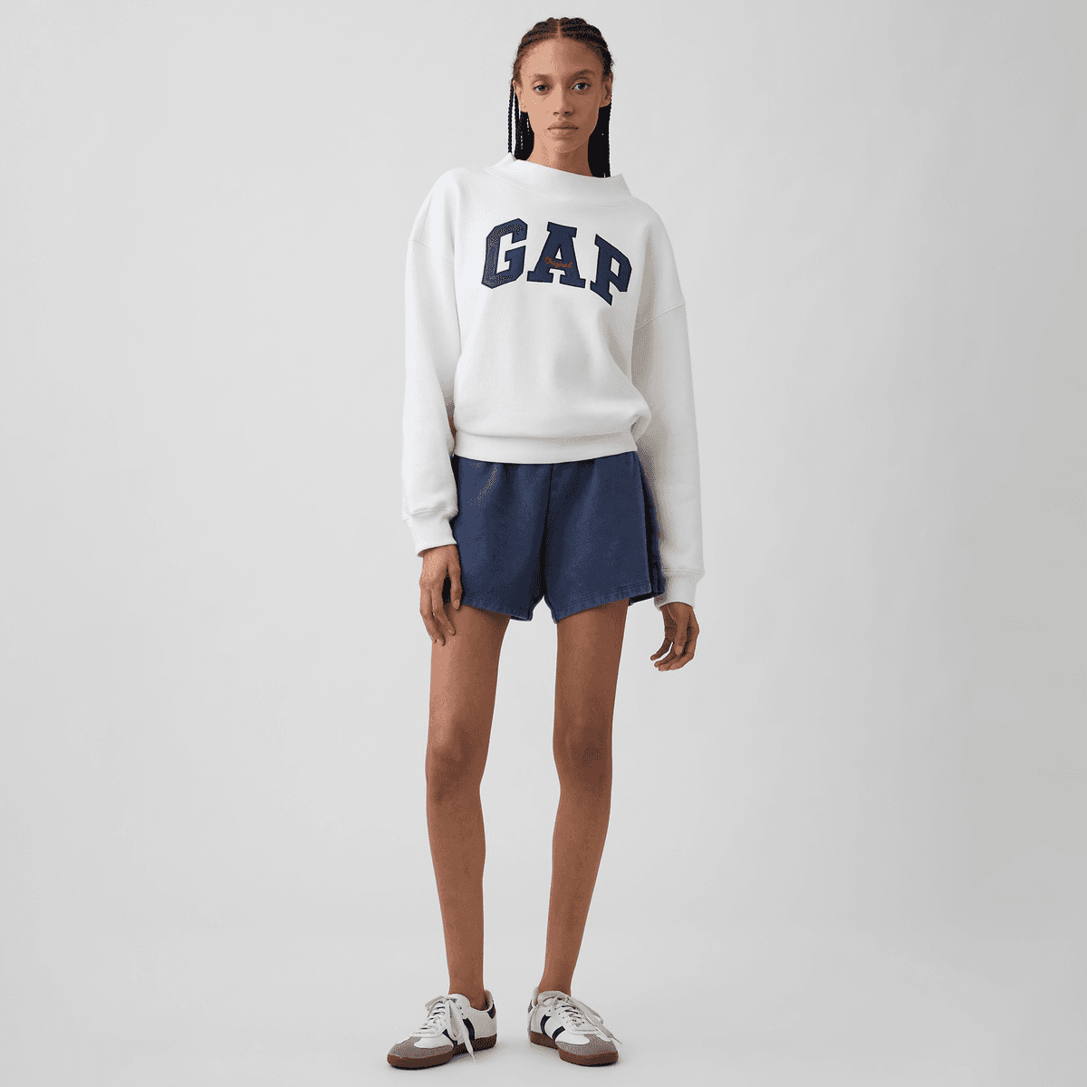 Худи GAP Белые Женские Толстовки - изображение 4