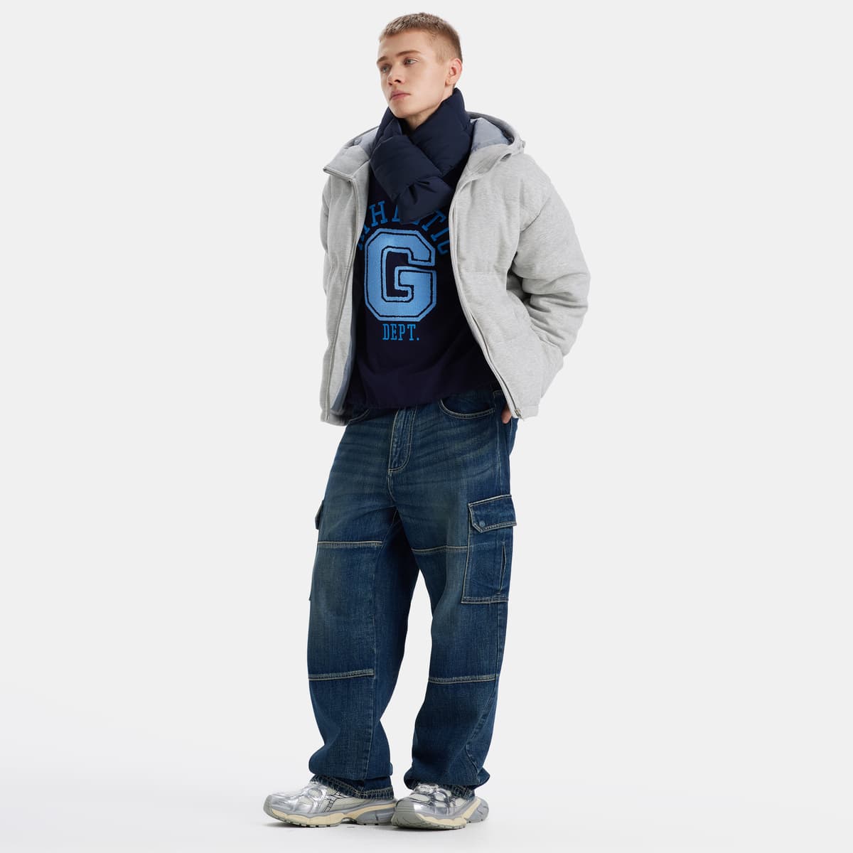 Зимняя куртка GAP Мужской пуховик - изображение 10