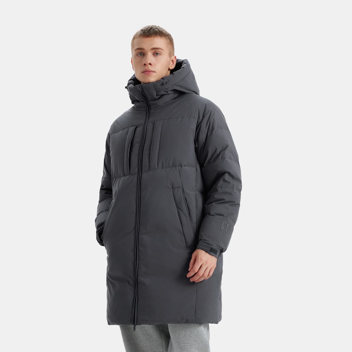 Зимняя куртка GAP Осенний Зимний Пуховик Мужской - изображение 3