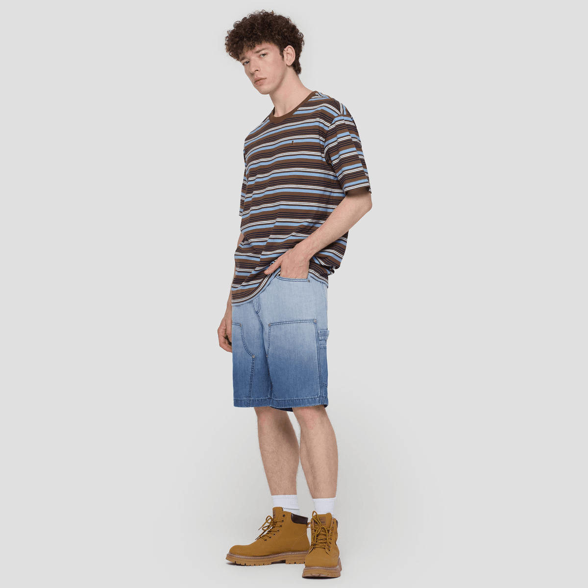 Джинсовые шорты GAP Мужские Джинсовые Шорты - изображение 6