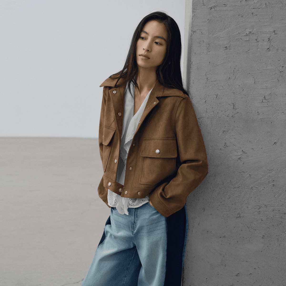 Куртка GAP Коричневые Женские Куртки - изображение 5