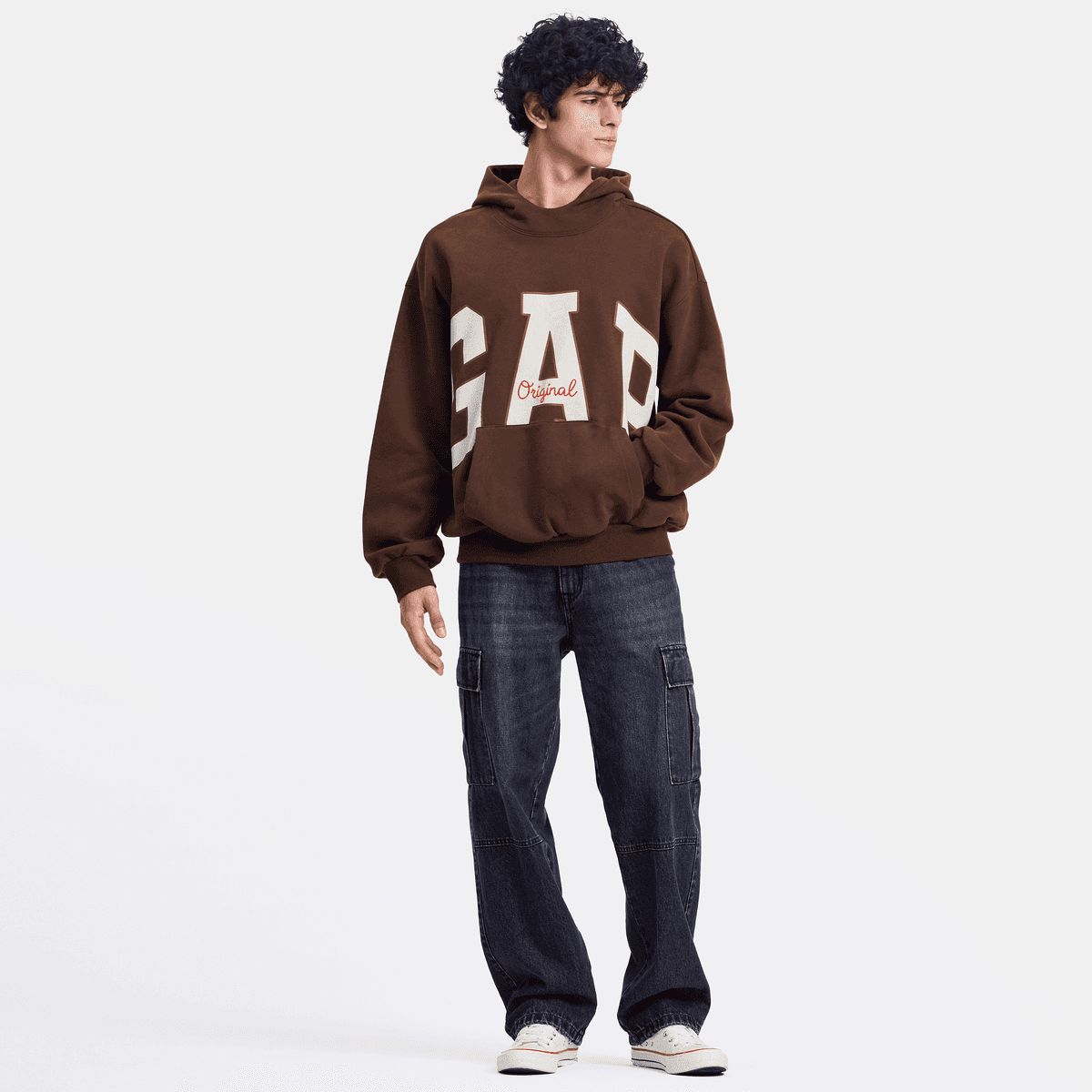 Худи GAP Hoodie Grey - изображение 6