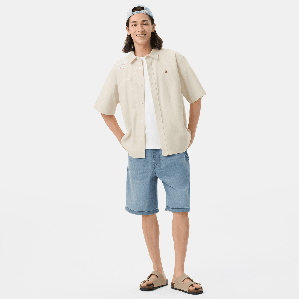 Джинсовые шорты GAP SS25 - изображение 3
