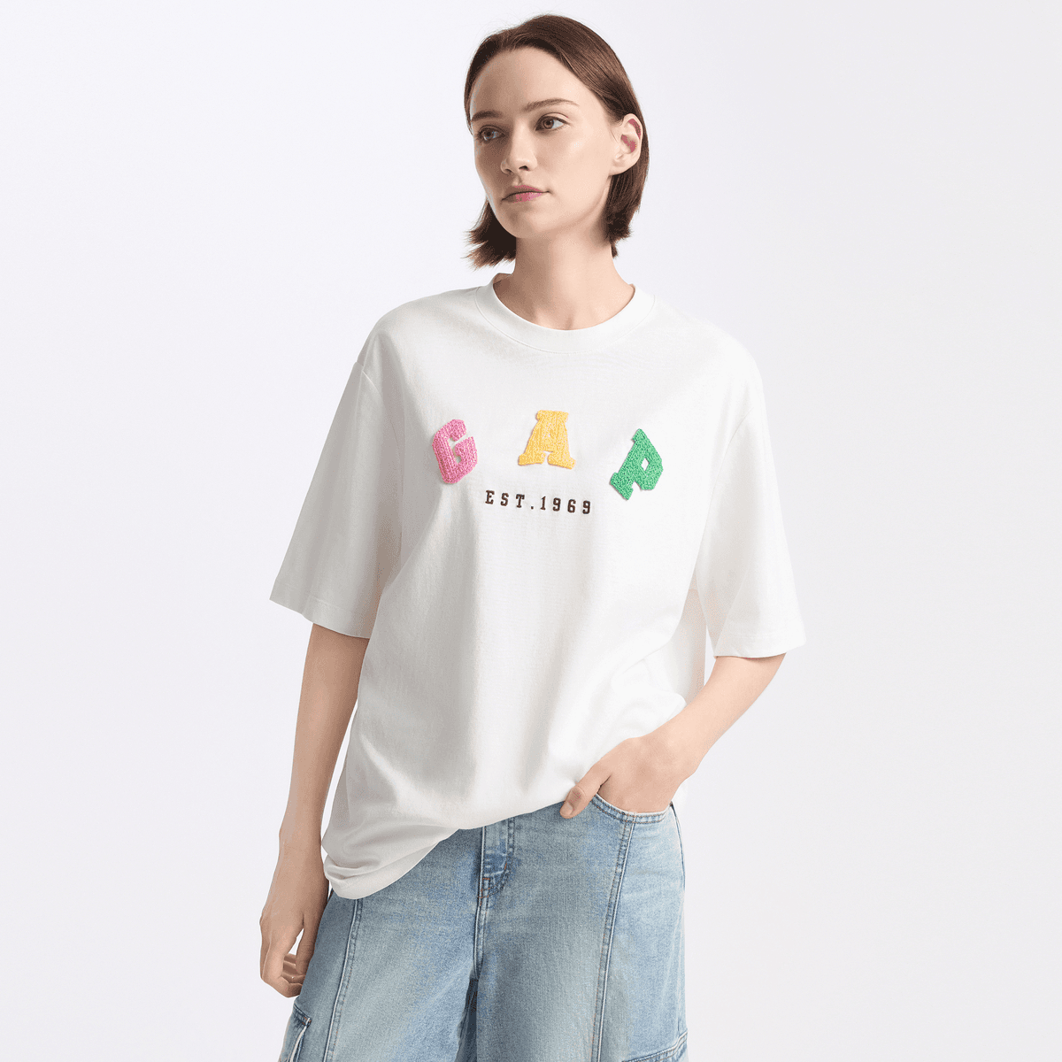 Футболка GAP logo T - изображение 3