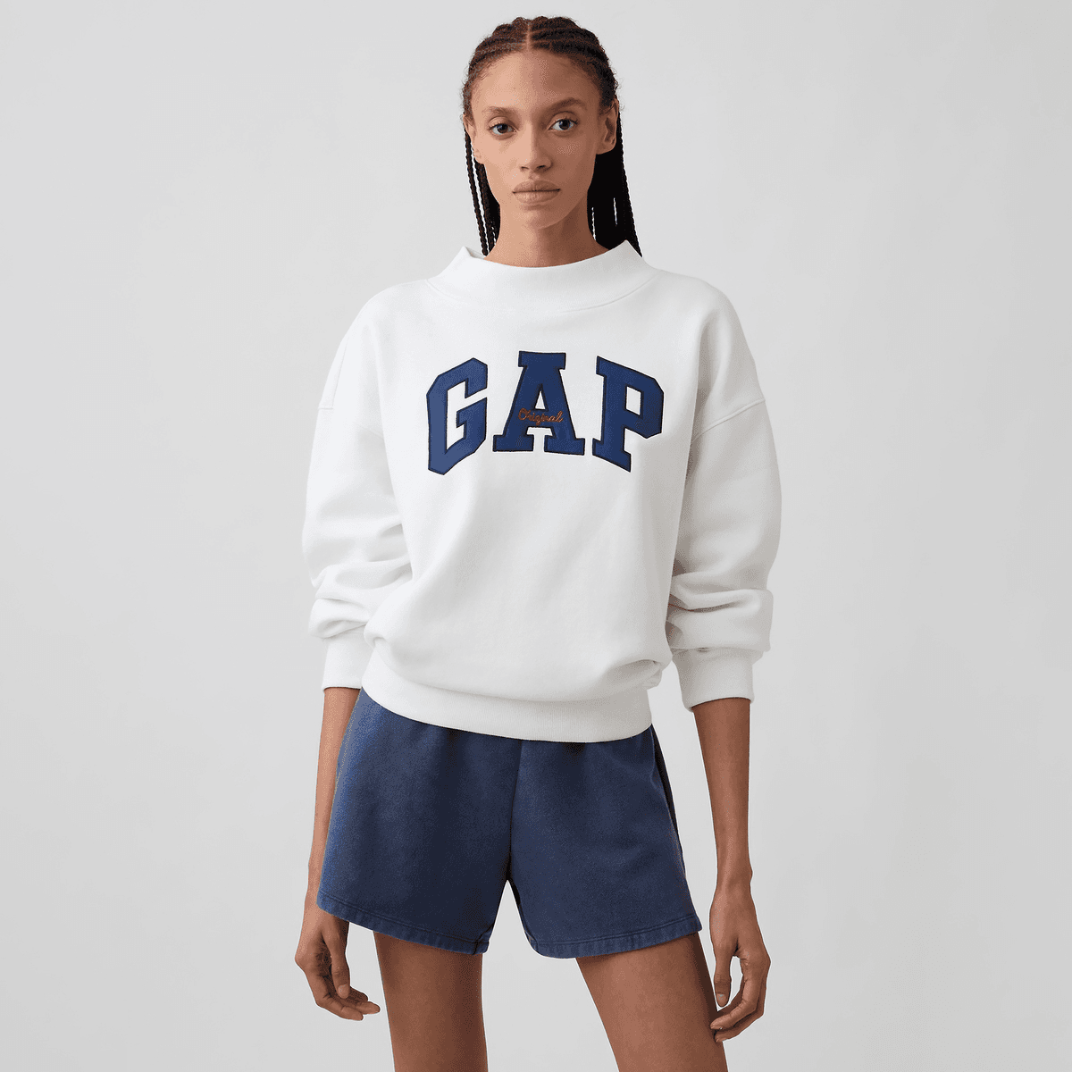 Худи GAP Белые Женские Толстовки - изображение 3
