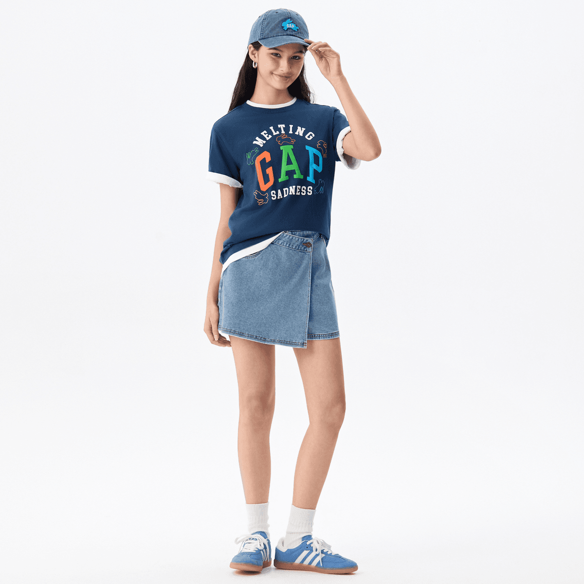 GAP MTSS Джинсовые короткие юбки Женские - изображение 6