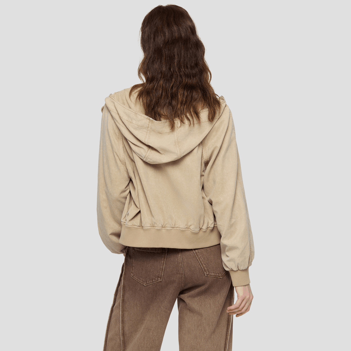GAP совместное брендирование Хаки Женское пальто - изображение 4