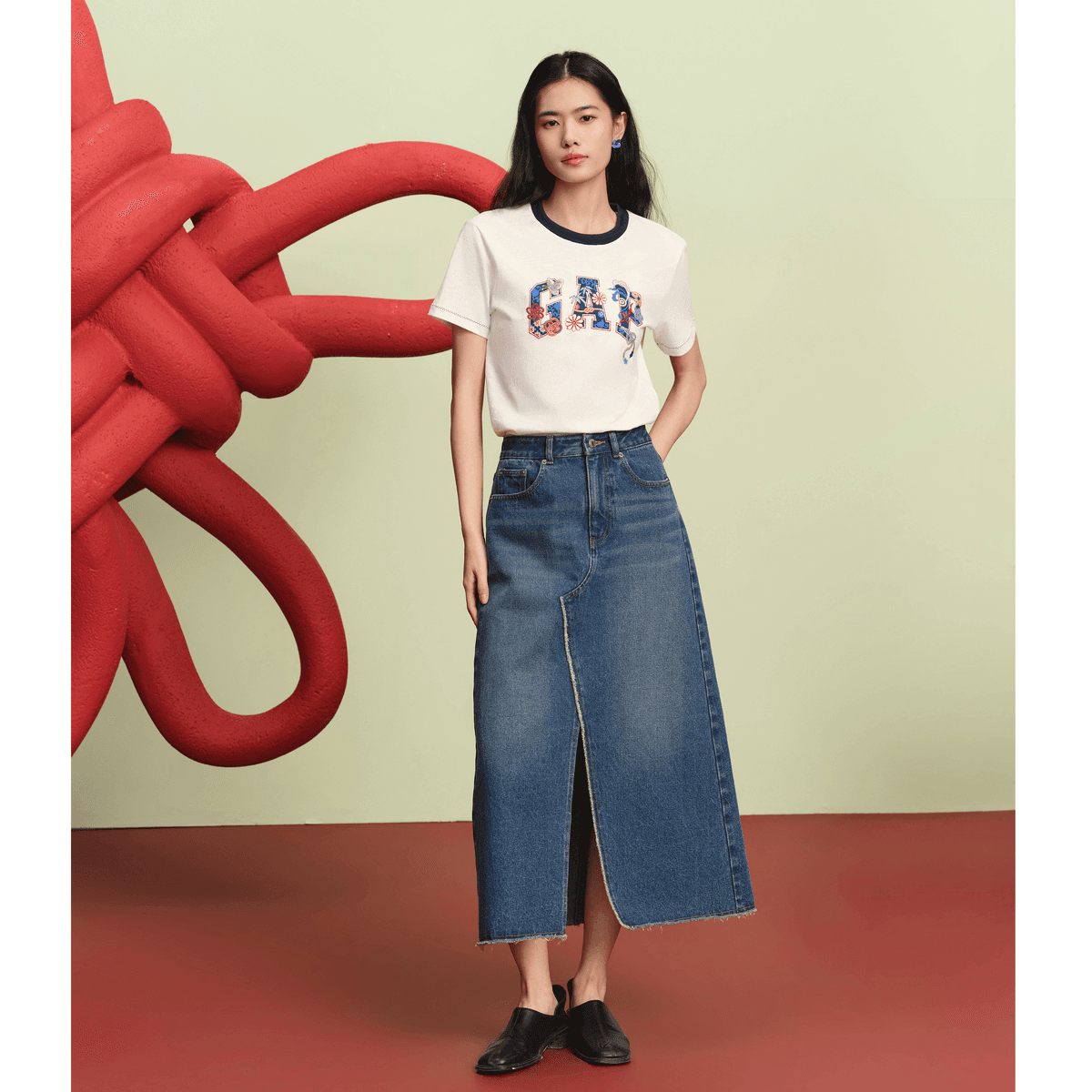 Футболка GAP x logo T - изображение 3