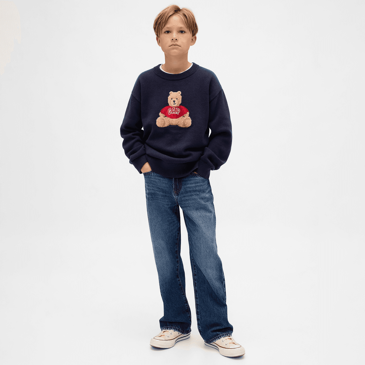 GAP Морской синий Kids Свитера - изображение 3