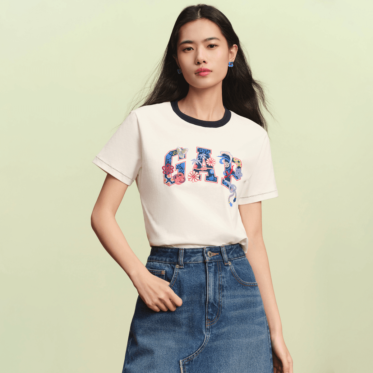 Футболка GAP x logo T - изображение 2