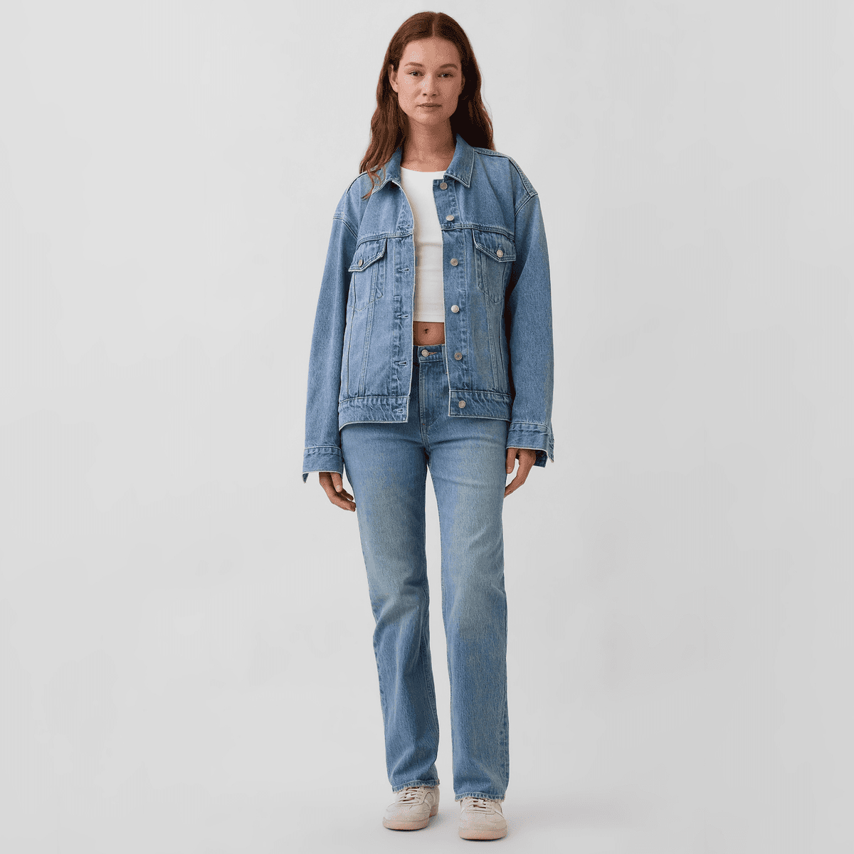 Джинсы GAP Освежающий вариант промытый женские джинсы - изображение 3