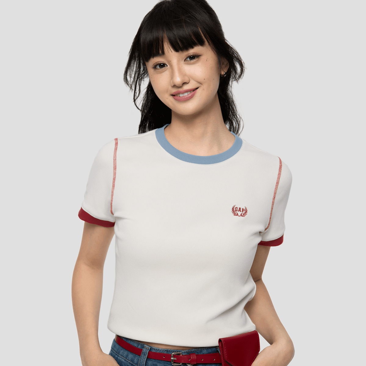 Футболка GAP Женские T-рубашки - изображение 2