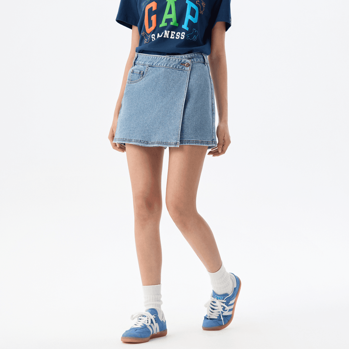 GAP MTSS Джинсовые короткие юбки Женские - изображение 8