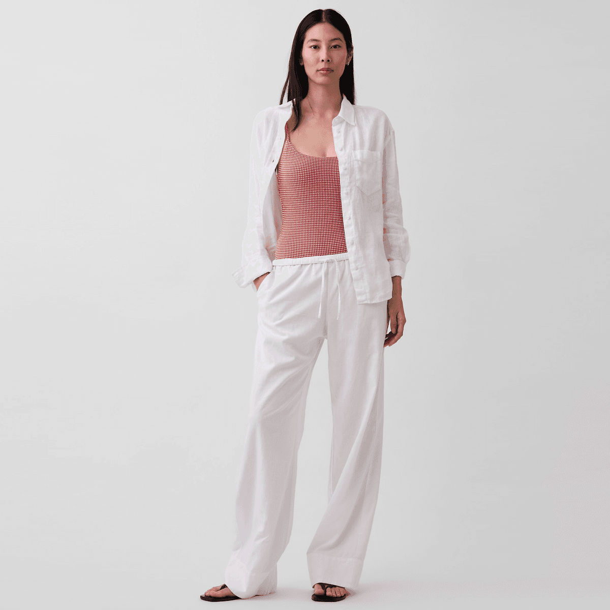 Блузка GAP Женские Рубашки - изображение 17
