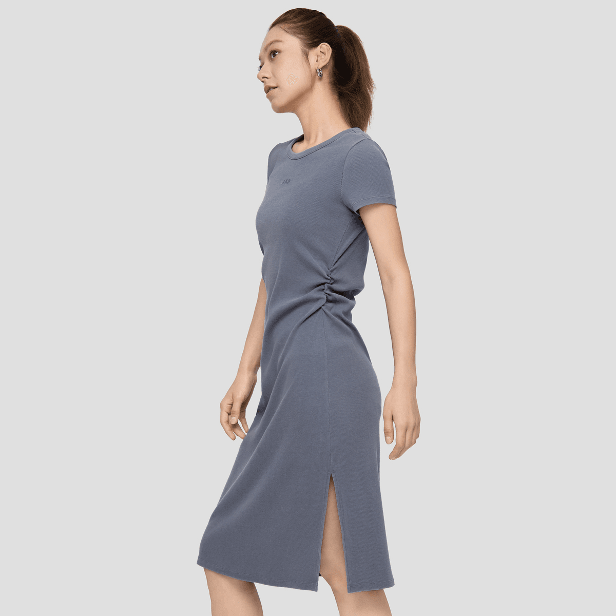 Платье GAP Короткое платье с короткими рукавами для женщин - изображение 6