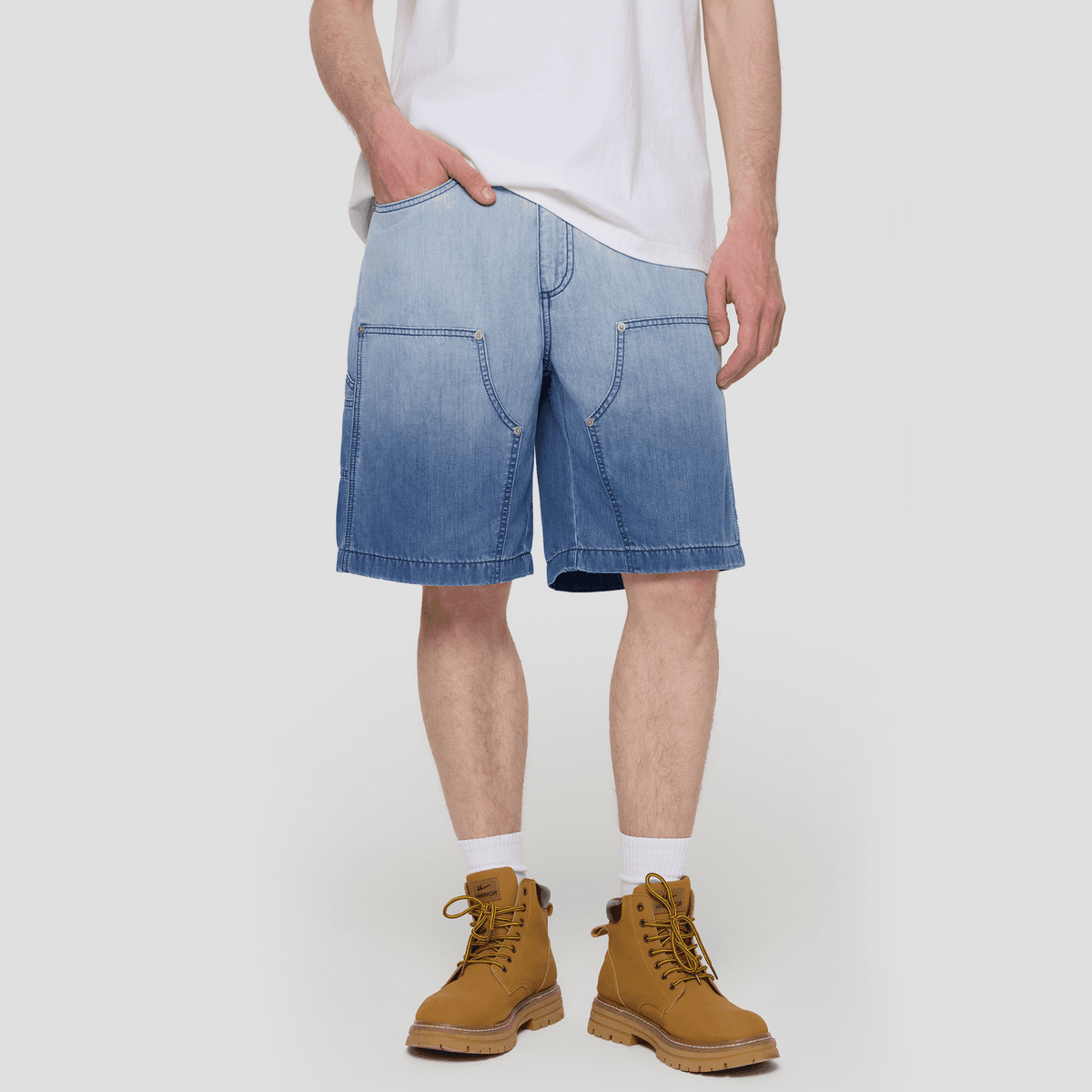 Джинсовые шорты GAP Мужские Джинсовые Шорты - изображение 3