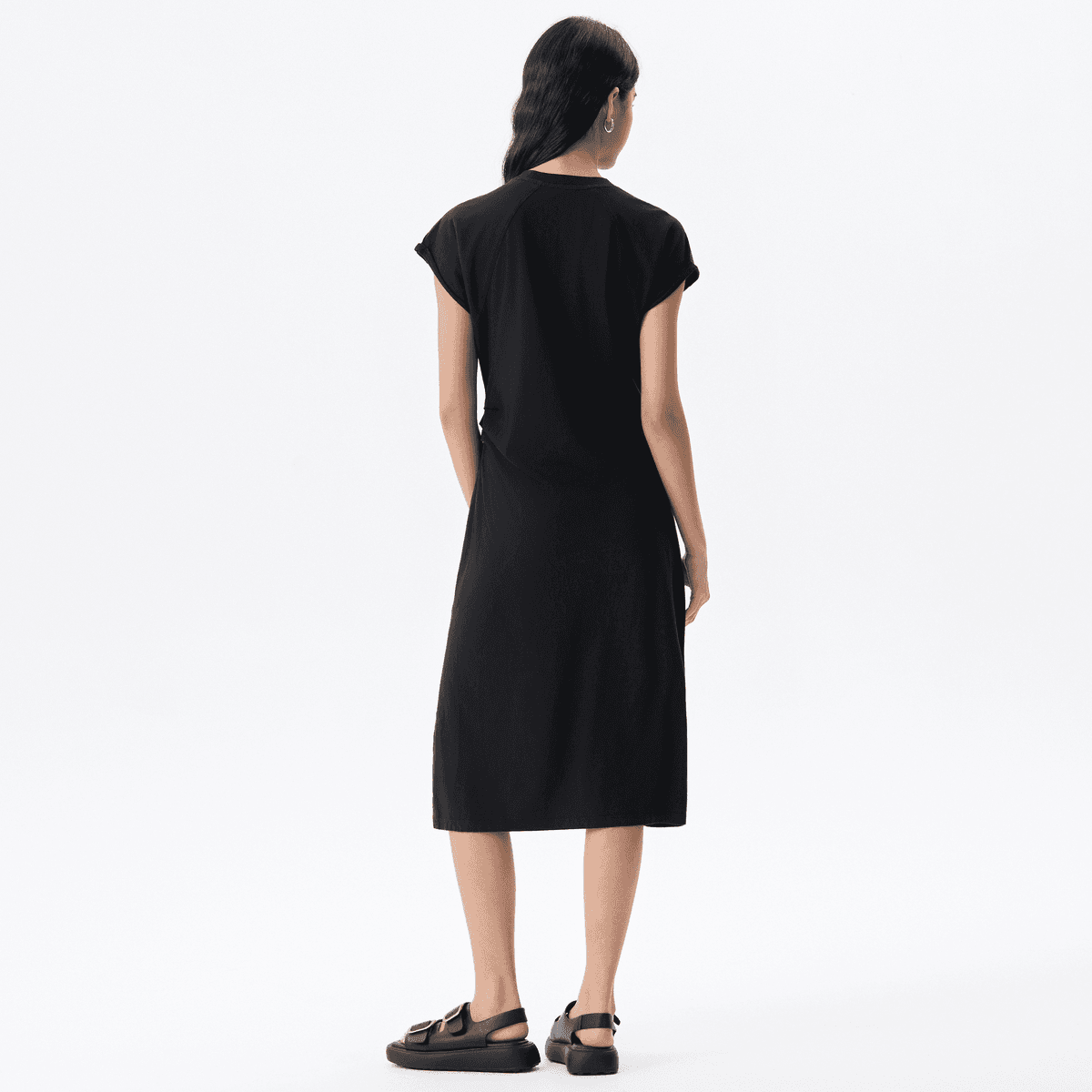 Платье GAP Короткий Sleeved Платье Женские - изображение 7