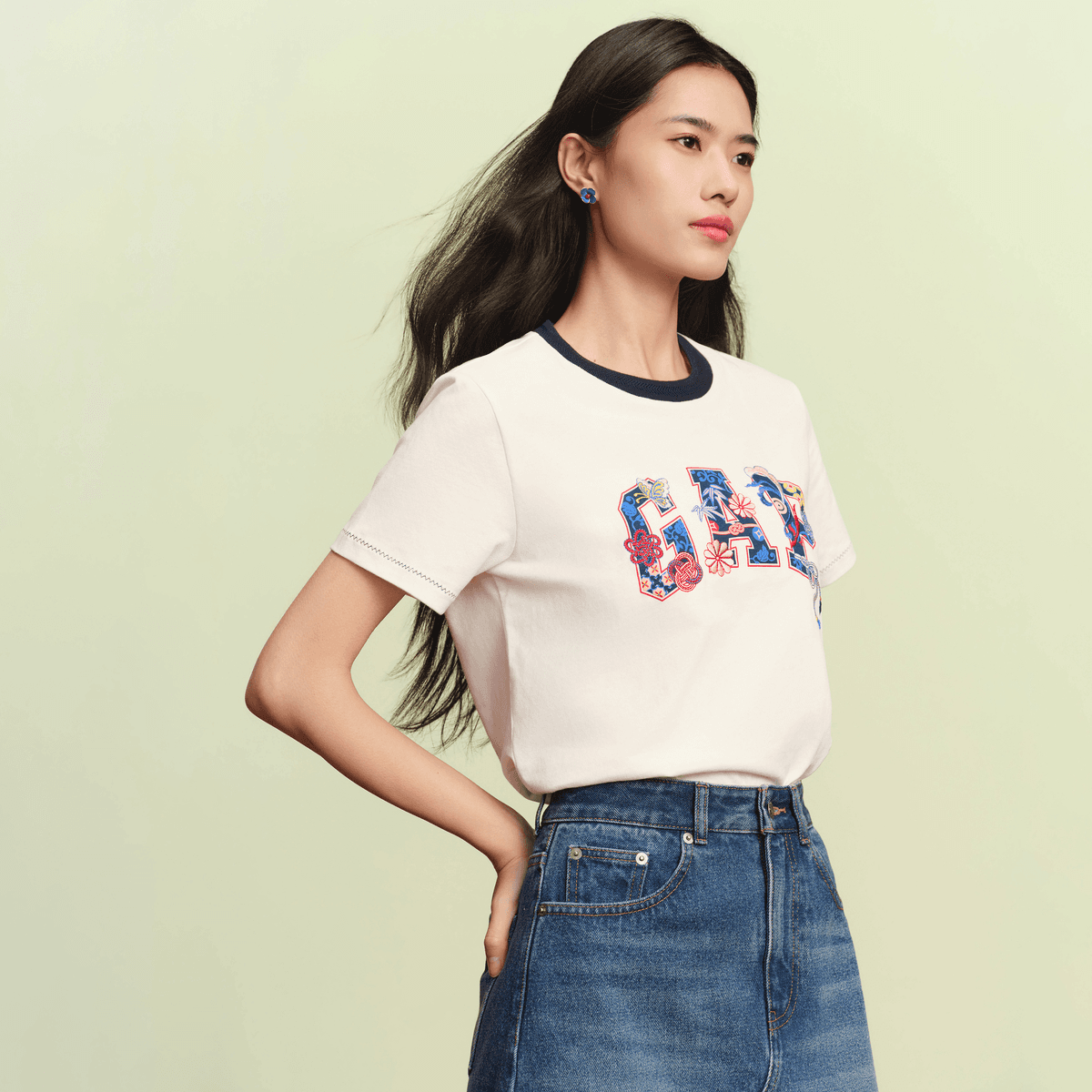 Футболка GAP x logo T - изображение 4