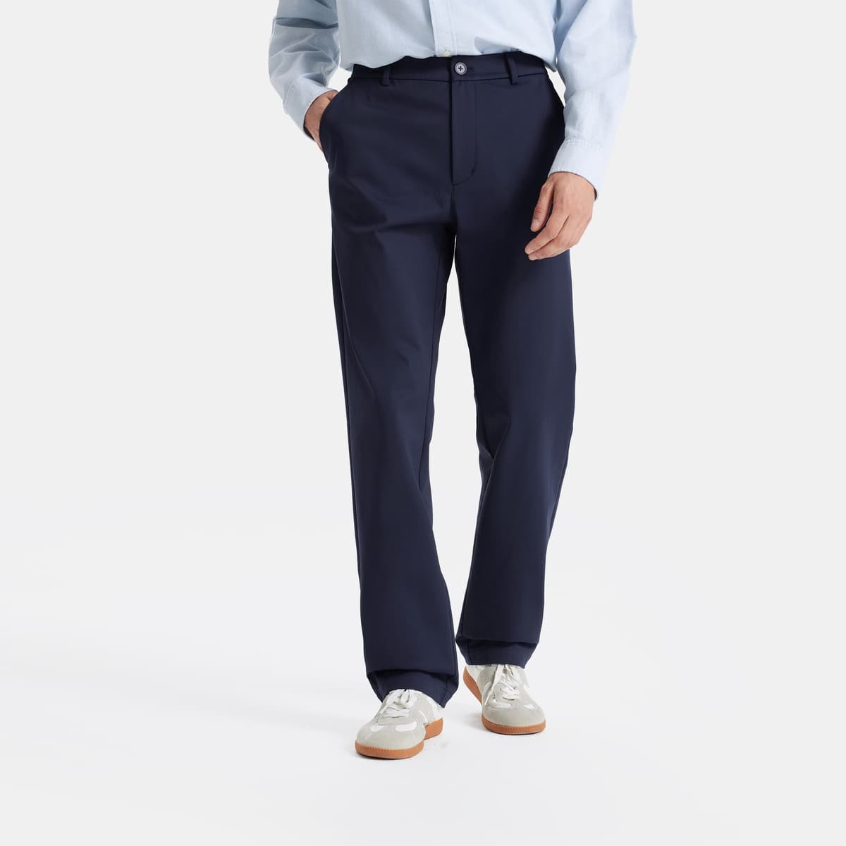 Штаны GAP Осенние и зимние повседневные штаны мужские черные - изображение 5