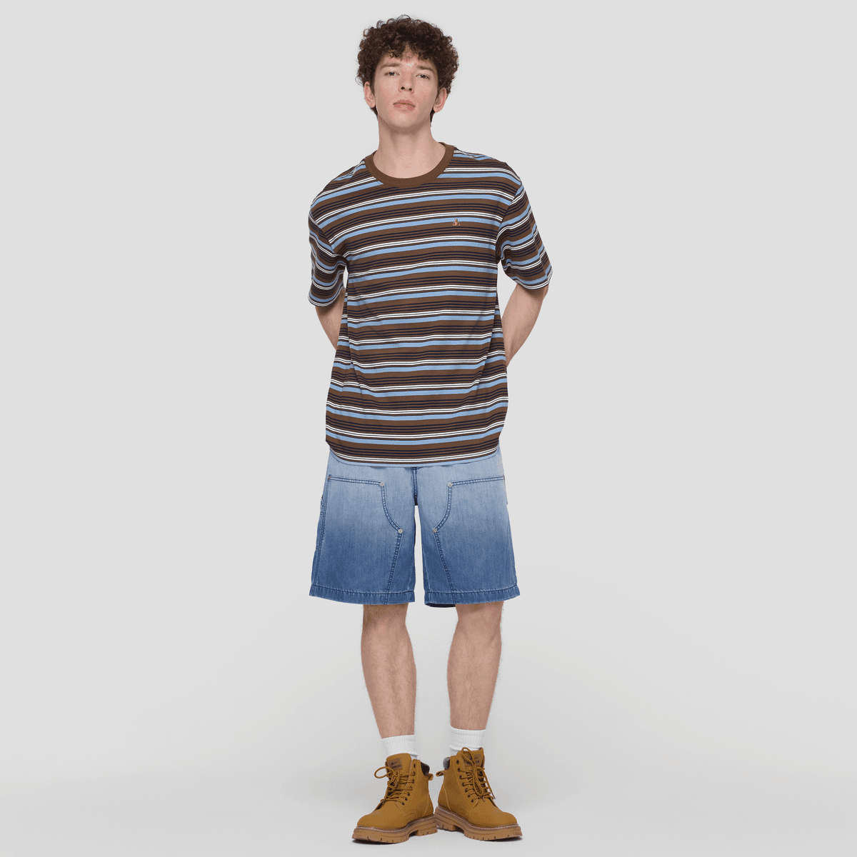 Джинсовые шорты GAP Мужские Джинсовые Шорты - изображение 4