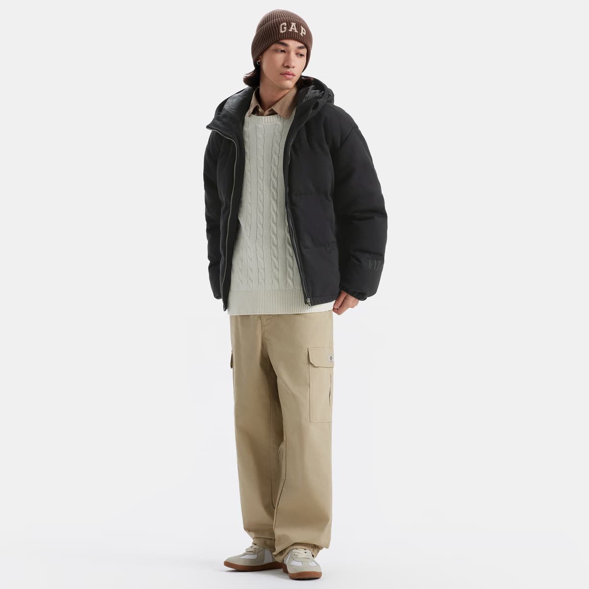 Зимняя куртка GAP Мужской пуховик - изображение 6