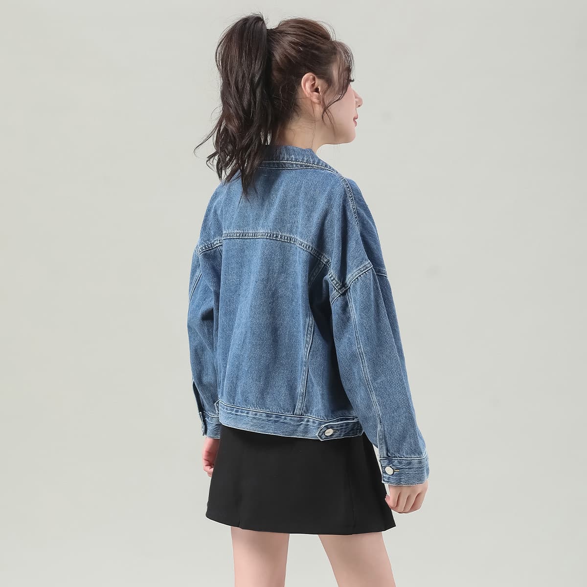 Tonlion Aqua Blue Женские Джинсовые Куртки - изображение 3