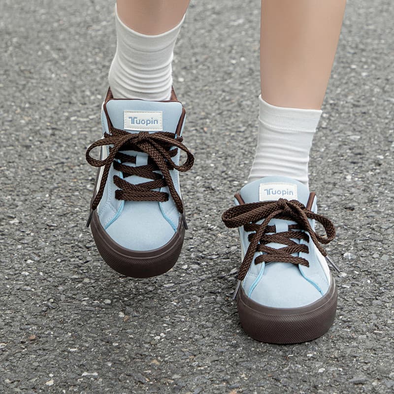 Кроссовки TUOPIN Pai Shoes Синтетическая кожа устойчивая к истиранию легкая дышащая низкий верх обувь для скейтбординга унисекс - изображение 6