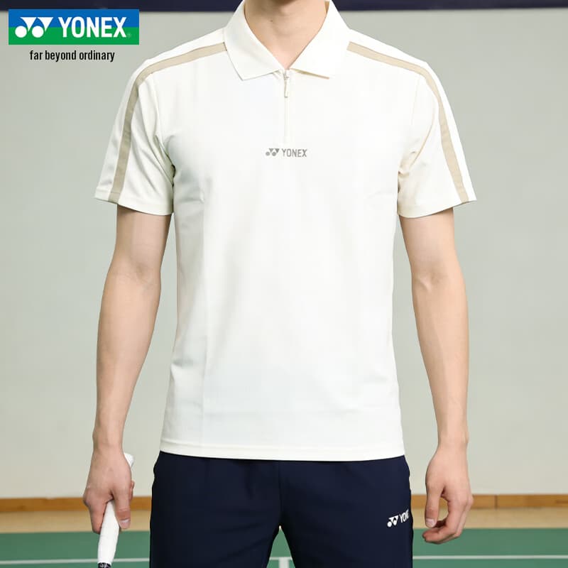 Футболка YONEX Айвори Мужская T-рубашка - изображение 3