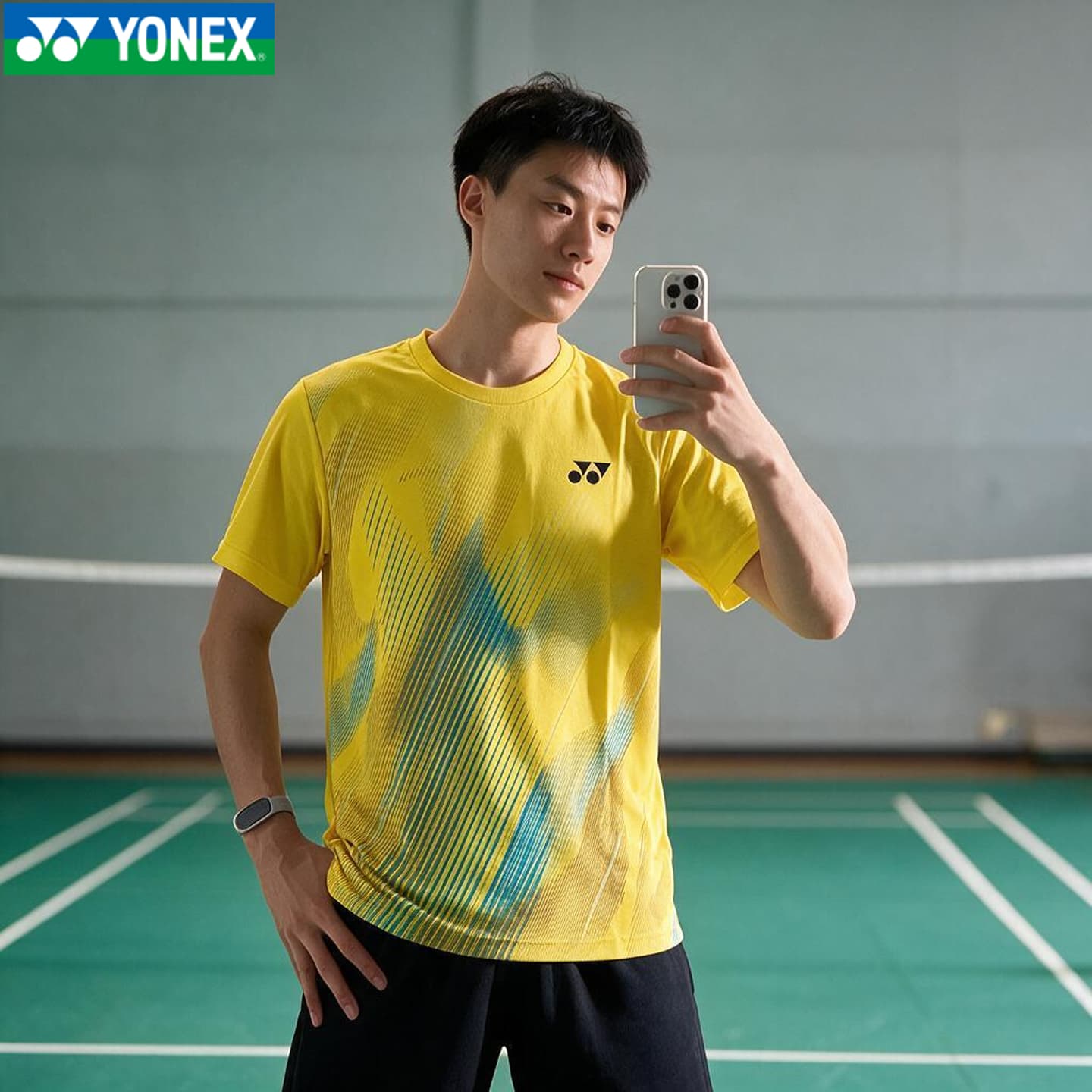 Футболка YONEX Мужские T-рубашки - изображение 3