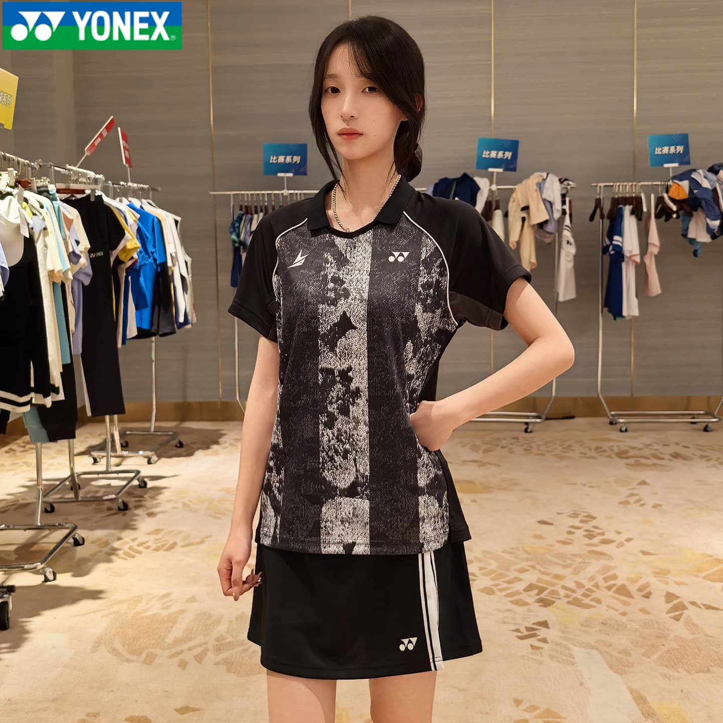 Футболка YONEX Женские T-рубашки - изображение 2