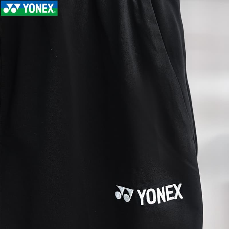 Штаны YONEX Мужские Повседневные Брюки Черные - изображение 5