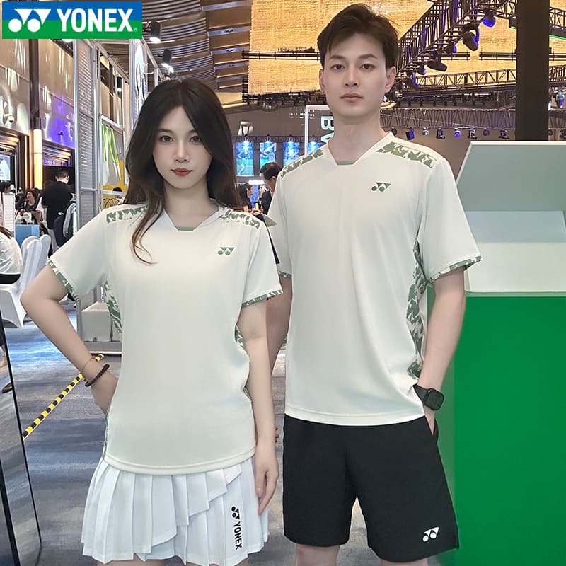 Футболка YONEX Айвори Мужская T-рубашка - изображение 2