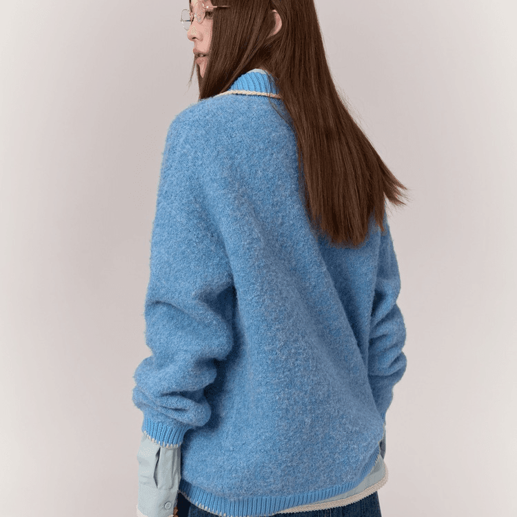 Кофта CHUU Sky Blue Женская Трикотаж - изображение 5