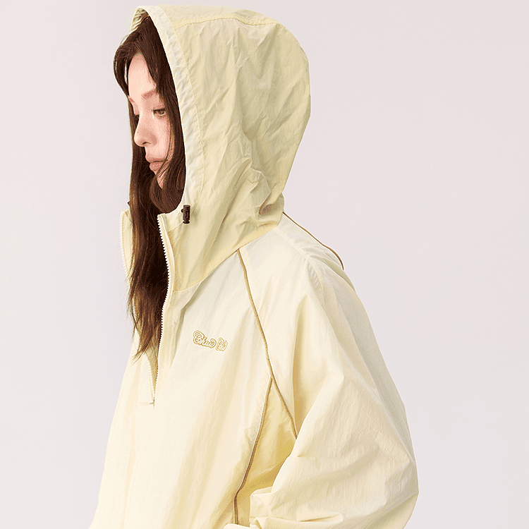 CHUU Cropped Jacket Women's Light Yellow CHUU Укороченная куртка женская светло-желтая - изображение 4